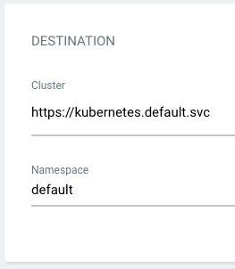destination